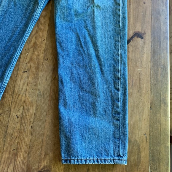 Levi’s 550 High Rise Jeans Straight Leg Mom Denim - Picture 5 of 11